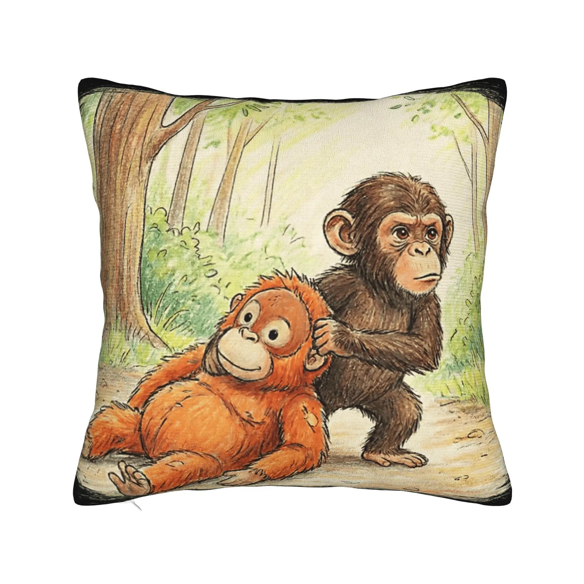 Punch The Monkey Pillow Case - Punch The Monkey