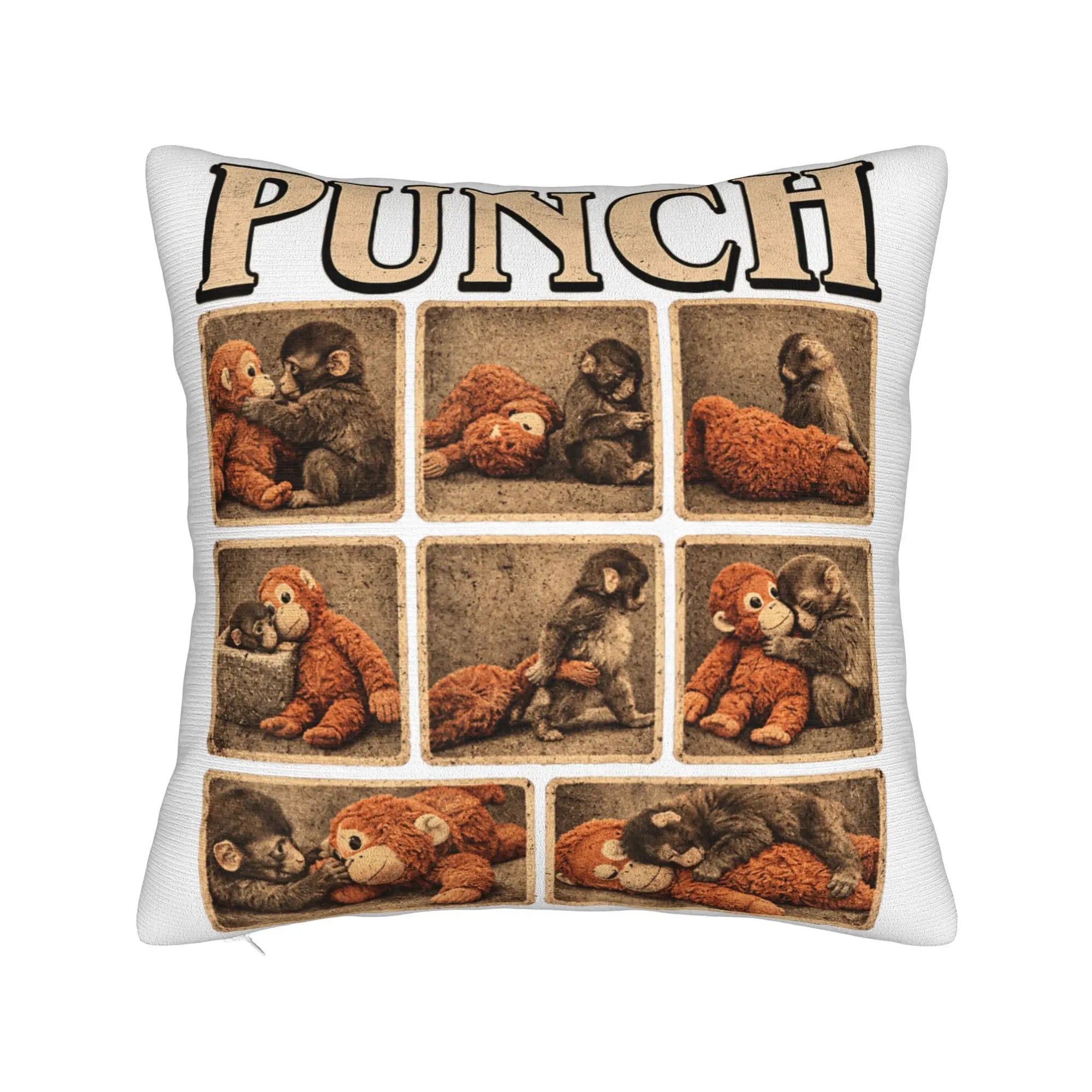 Punch The Monkey Pillow Case - Punch The Monkey
