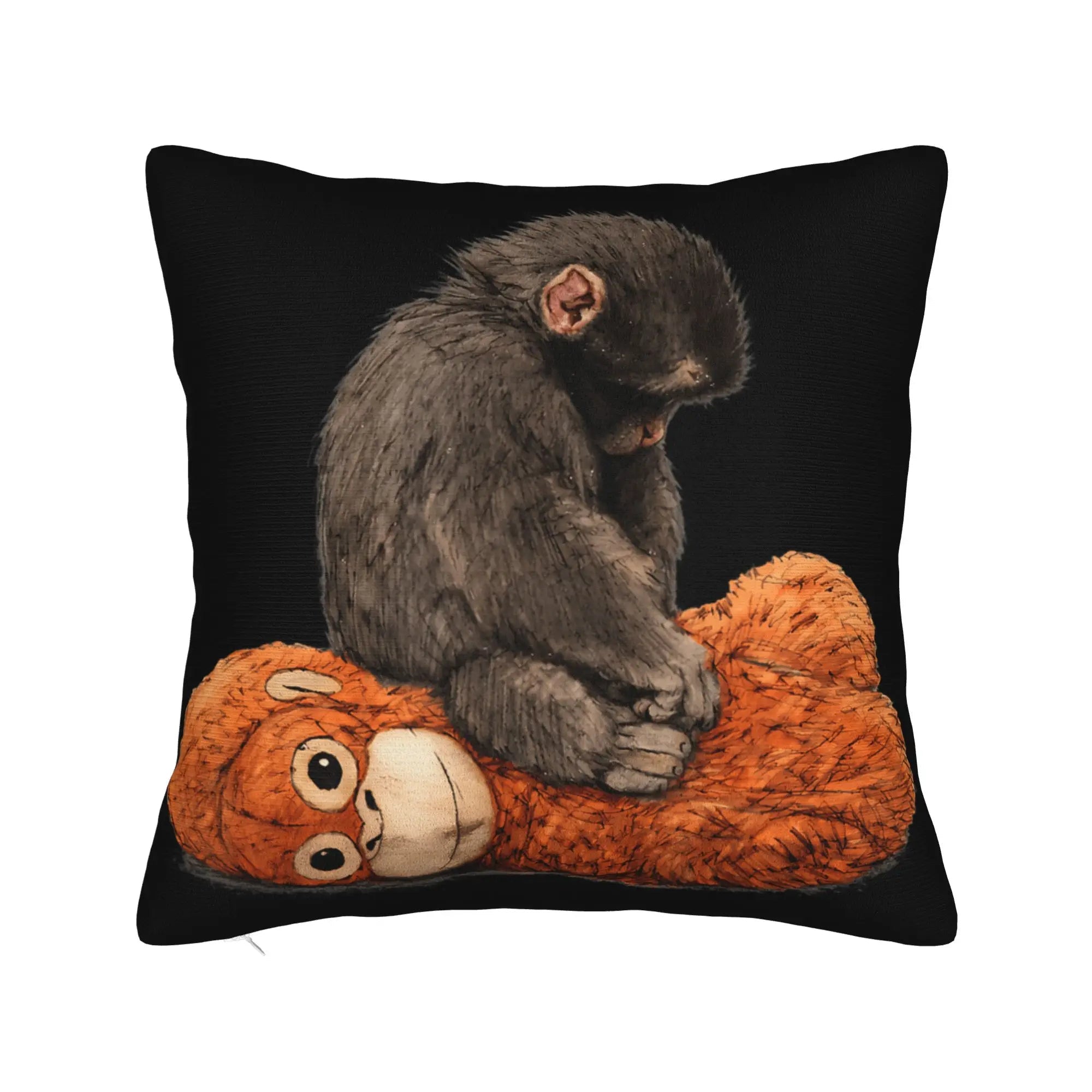 Punch The Monkey Pillow Case - Punch The Monkey